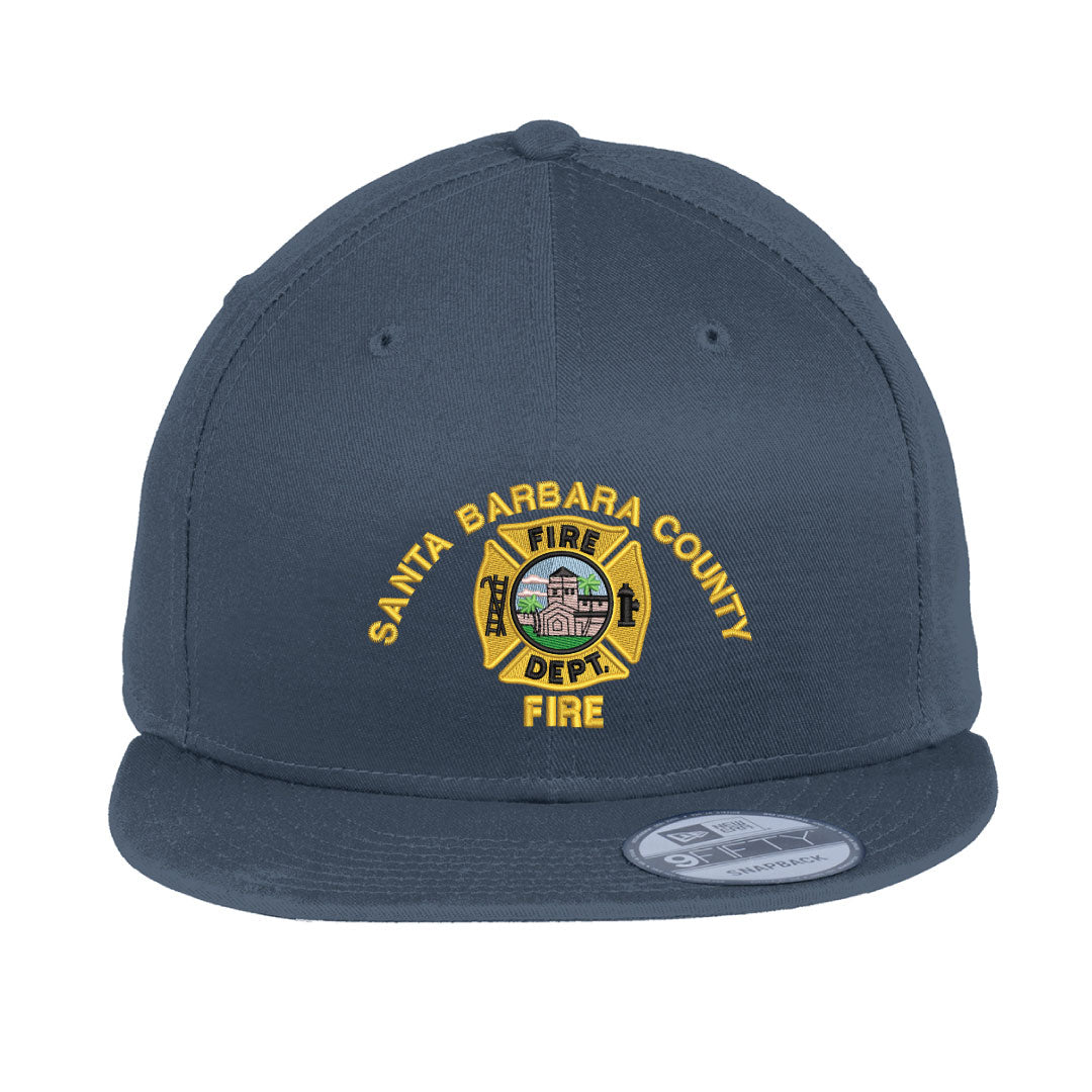 Santa Barbara County Fire Department logo on the New Era 400 Full Wrap Hat