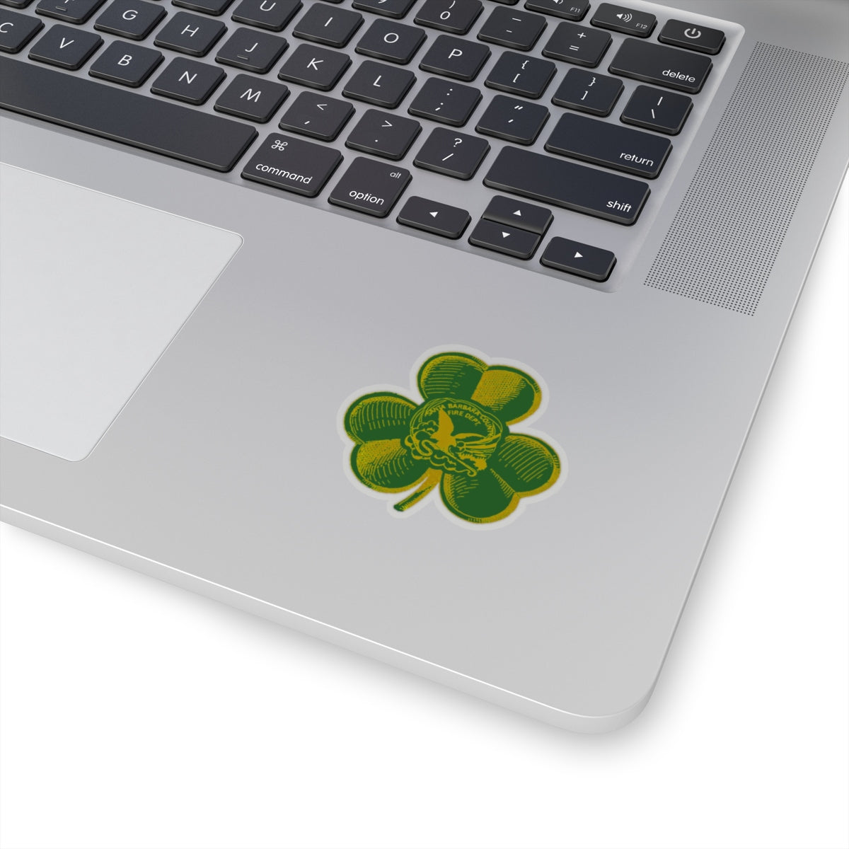 Gold Clover Stickers