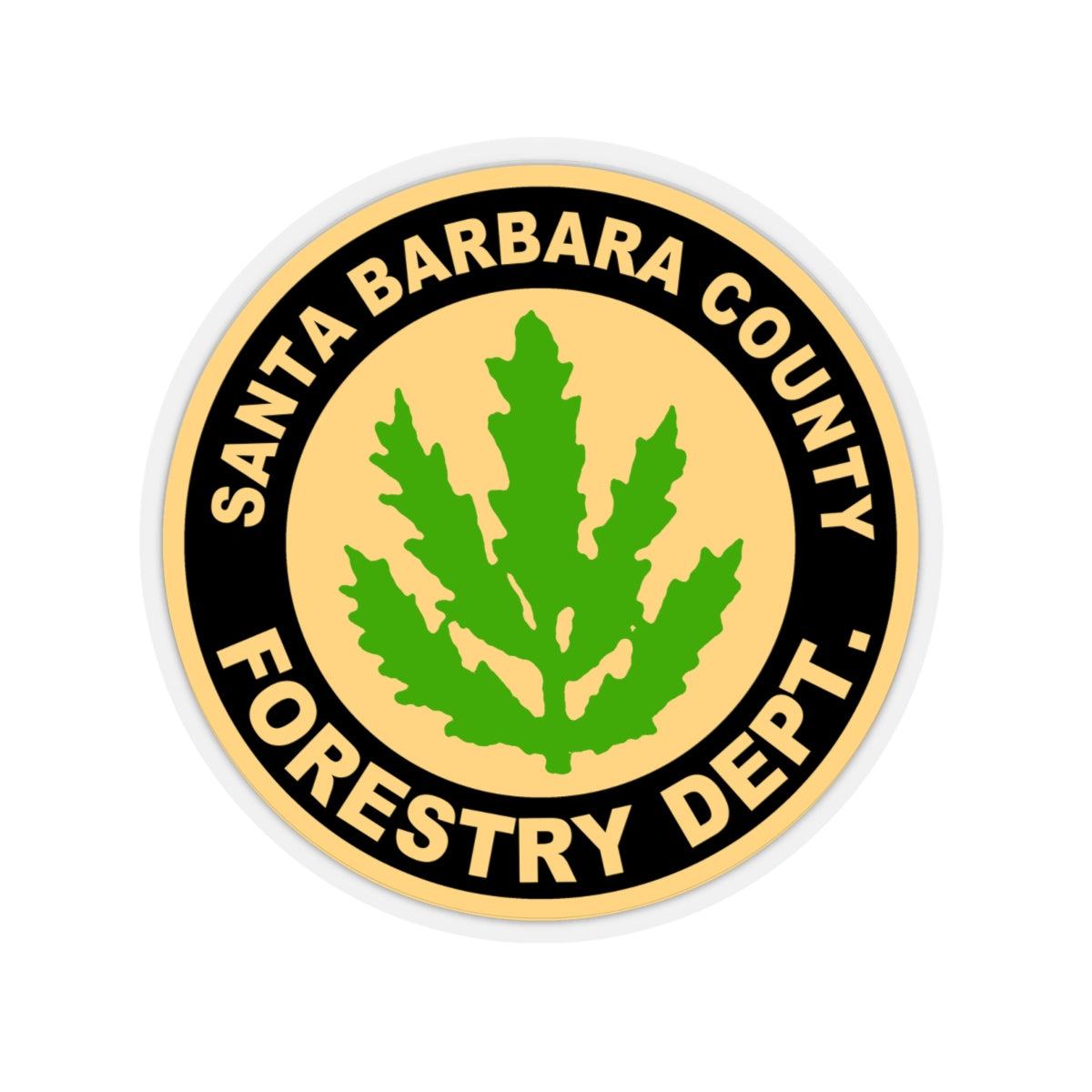 Forestry Department Sticker