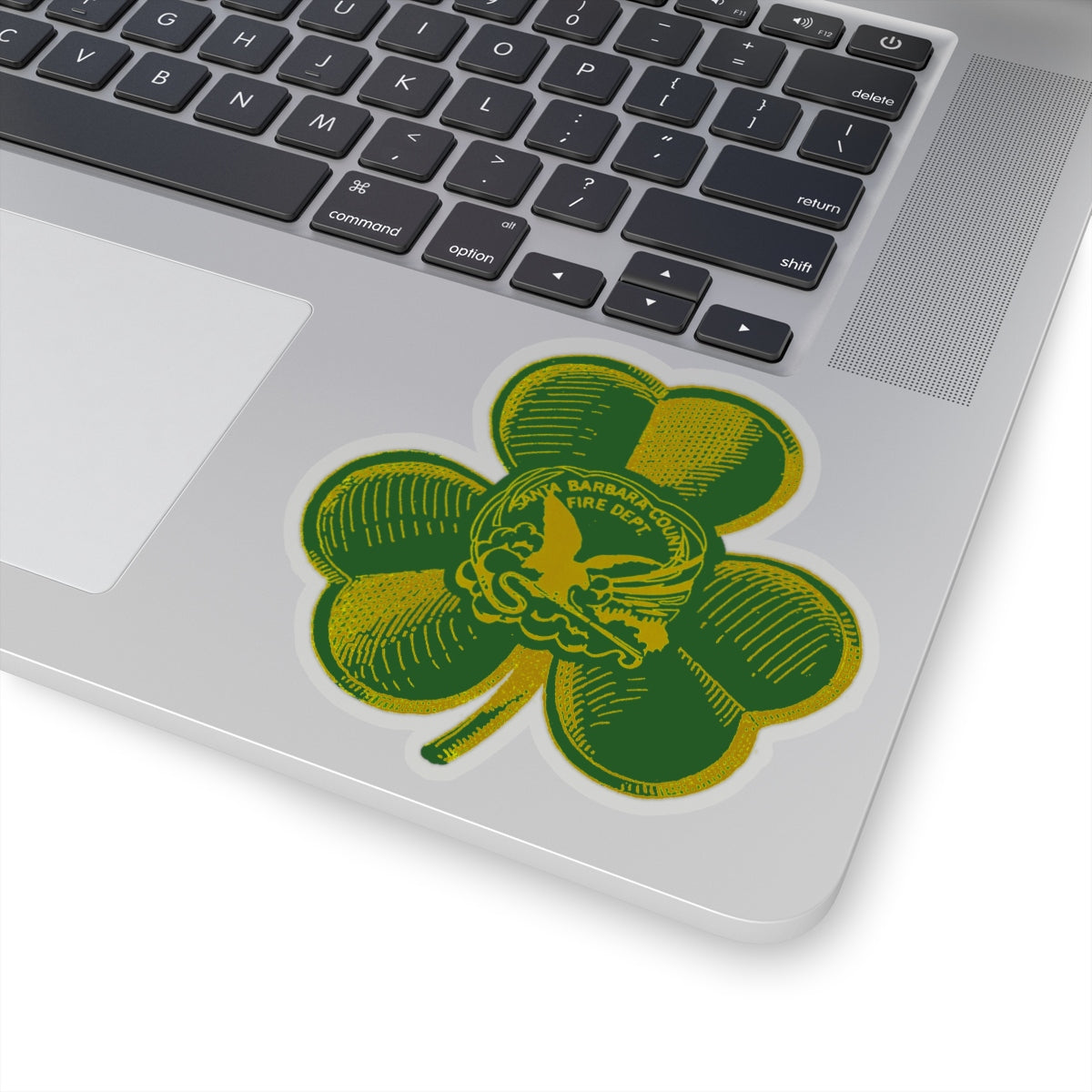 Gold Clover Stickers