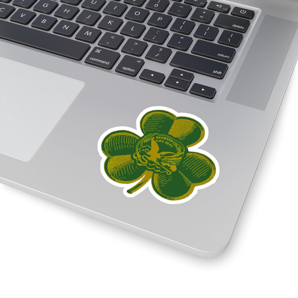Gold Clover Stickers