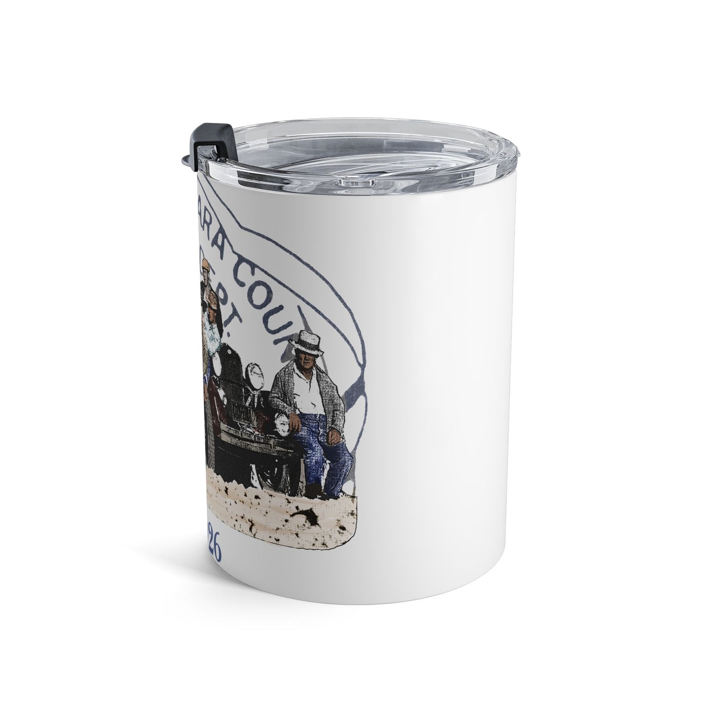 Santa Barbara County Vintage Color Tumbler