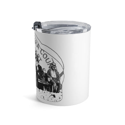 Santa Barbara County Vintage Black and White Tumbler