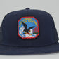 Vintage Crow Emblem Otto "Big Head" Hat