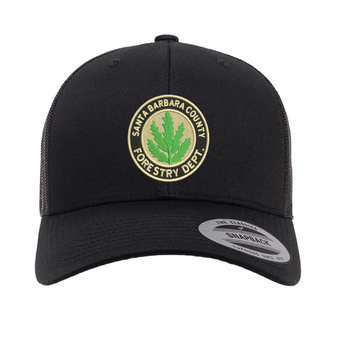 Old Santa Barbara Forestry Logo