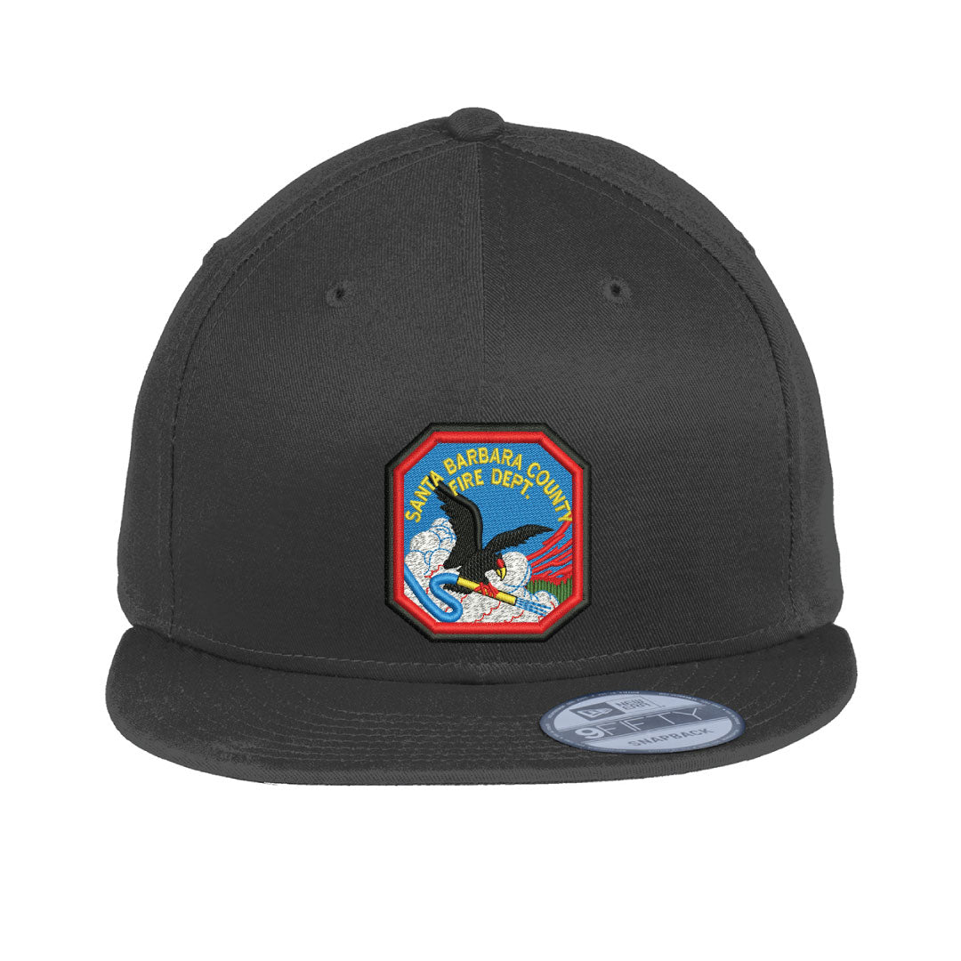 Santa Barbara County Fire Department VINTAGE Patch on the New Era 440 Full Wrap Hat