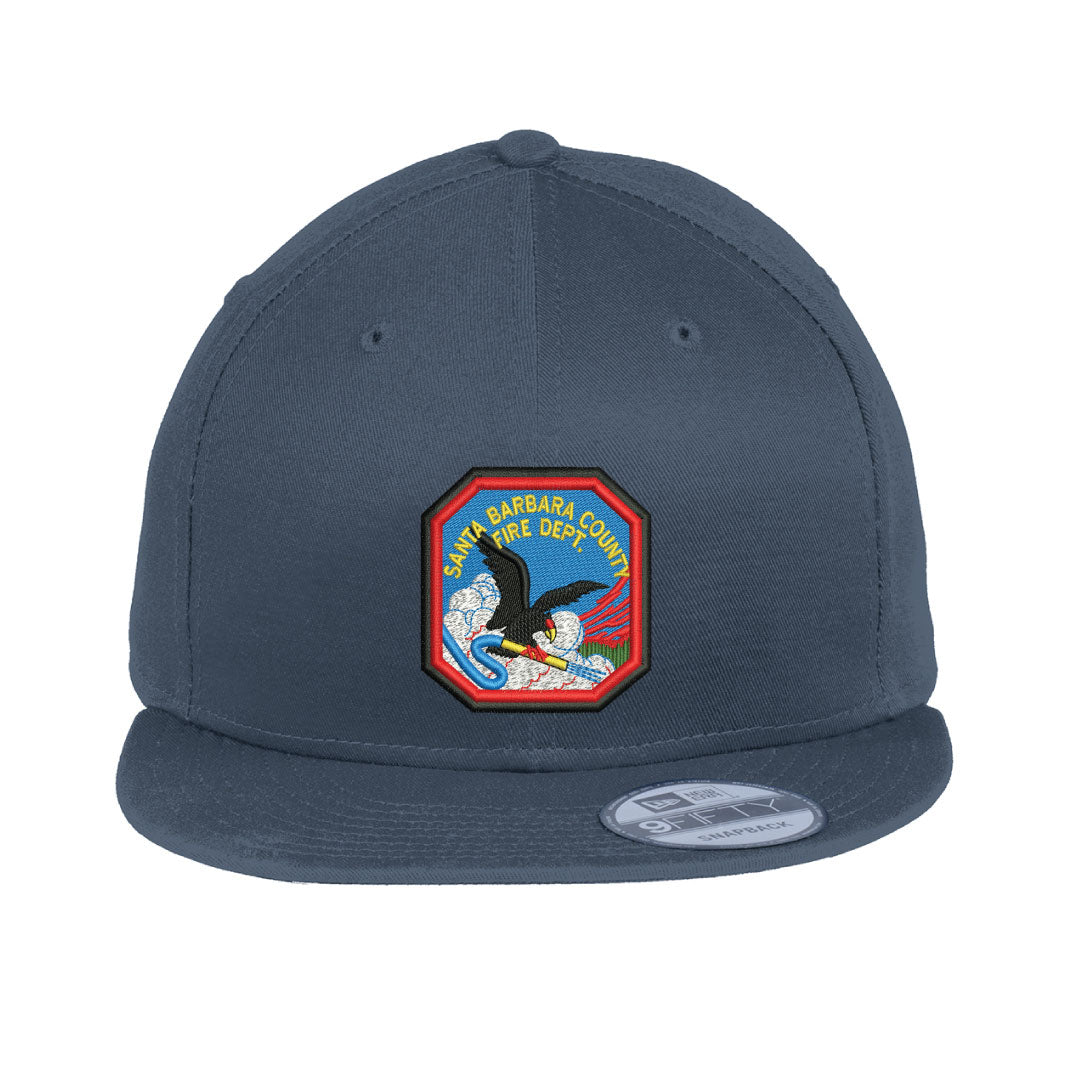 Santa Barbara County Fire Department VINTAGE Patch on the New Era 440 Full Wrap Hat