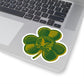 Gold Clover Stickers