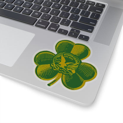 Gold Clover Stickers